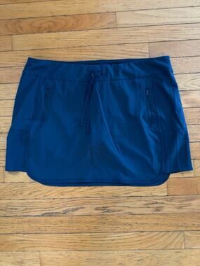 Magellan Fish Gear Skort Womens XL Navy Athletic Golf Hiking Fishing Skirt